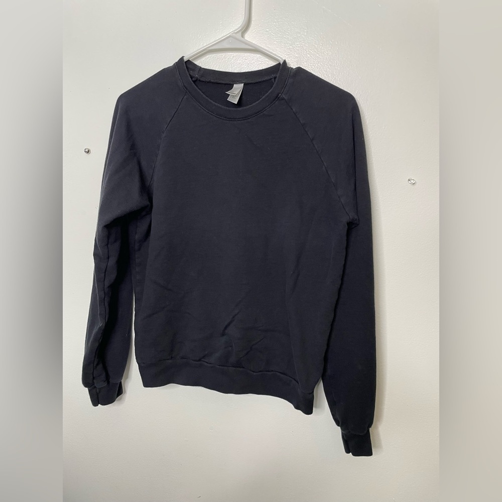 Black American apparel crewneck‎ size small